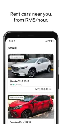 Moovby - Car Sharing android App screenshot 3